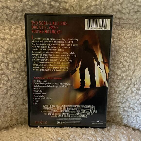HUNTING HUMANS Serial Killer Thriller Movie DVD - Picture 3 of 3